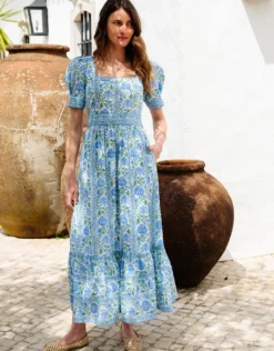 Evelyn Dress - Meadow Chintz