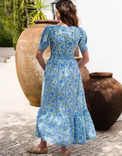 Evelyn Dress - Meadow Chintz