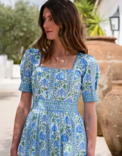 Evelyn Dress - Meadow Chintz