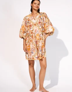 Exuberance Mini Beach Dress - Solar