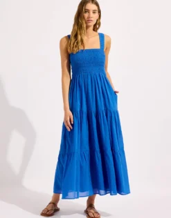 Faithful Midi Dress - Sapphire