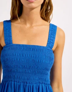 Faithful Midi Dress - Sapphire