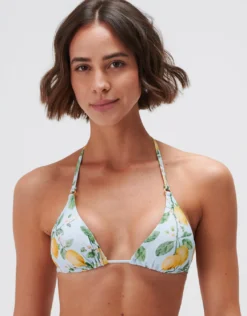 Fior di Limone Triangle Bikini Top - Sorrento Sky