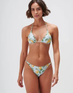 Fior di Limone Triangle Bikini Top - Sorrento Sky