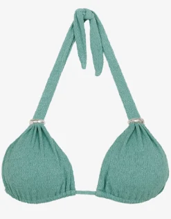 Firenze Bia Tube Bikini Top - Seaglass