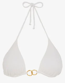 Firenze Jolie Tri Bikini Top - White