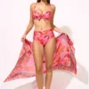 Fused Florals Pareo - Pink Fusion