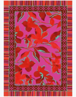 Fused Florals Pareo - Pink Fusion