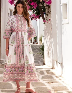 Gemma Dress - Folk Mix