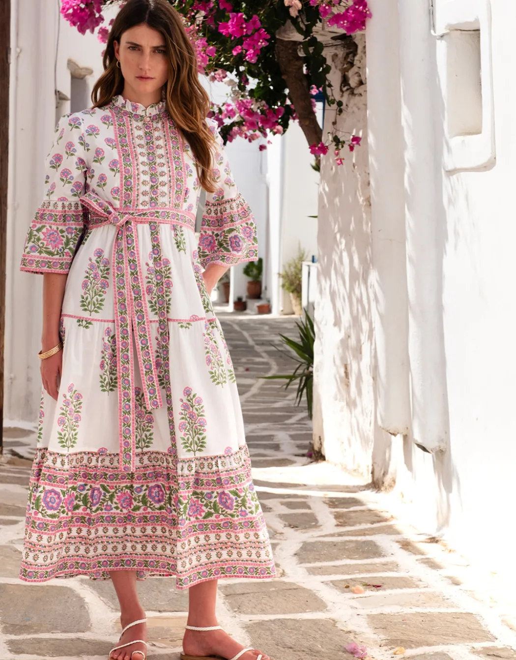 Gemma Dress - Folk Mix