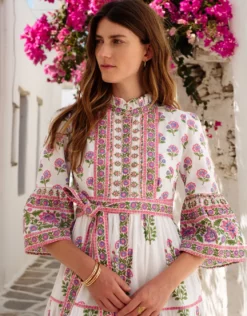 Gemma Dress - Folk Mix