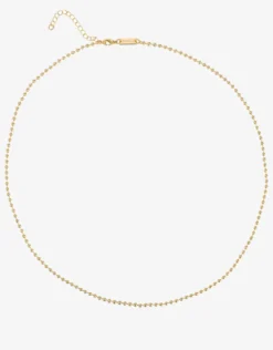 Gold Bullet Necklace - 55-60cm