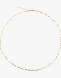 Gold Chunky Link Necklace - 75-80cm