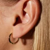Gold Hoop Earrings - Medium