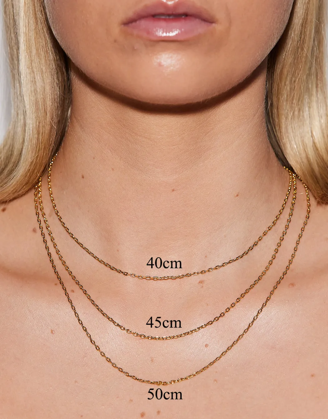 Gold Necklace - 40cm