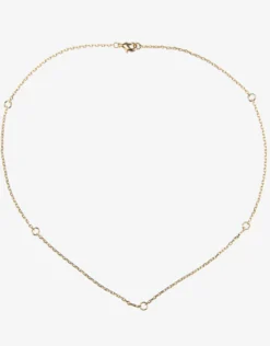 Gold Rings Necklace