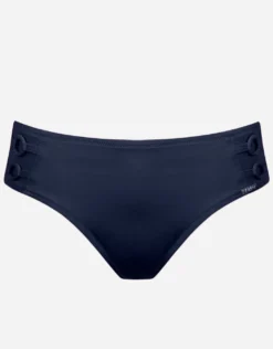 Harmony Wide Side Ring Bikini Pant - Lazuli