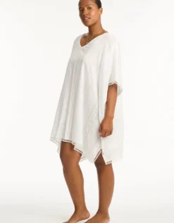 Heatwave Kaftan - White