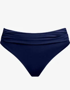Honesty Banded Bikini Pant - Navy