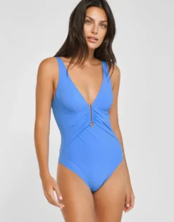 Honesty Underwired Swimsuit - Horizon Blue
