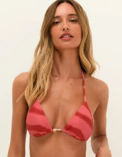 Iggy Tri Bikini Top - Enigma Summerbloom