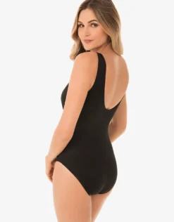Illusionist Palma Swimsuit - Black