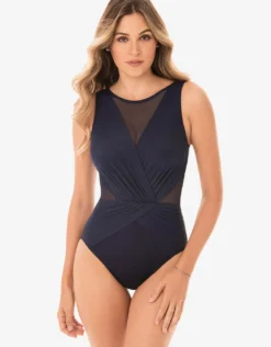 Illusionist Palma Swimsuit - Black