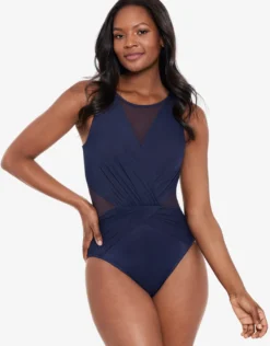 Illusionist Palma Swimsuit - Midnight