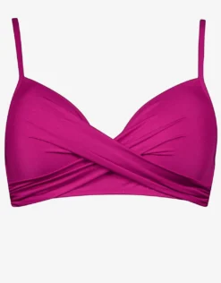 Impact Moulded Bikini Top - Berry Glaze