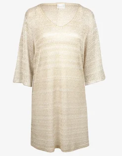 Imperial Tropics Tunic - Gilded Sand