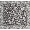 Island Pareo - Black and White