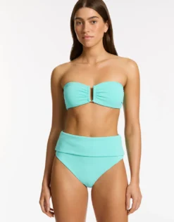 Isla Rib Fold Down Bikini Pant - Dolce