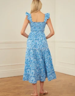 Jessica Dress - Azure Rose