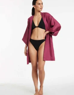 Jetset Beach Robe - Orchid