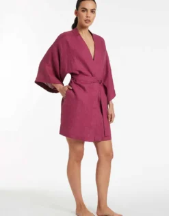 Jetset Beach Robe - Orchid