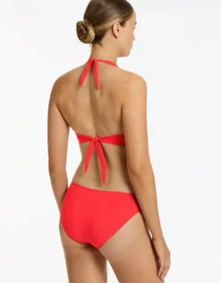 Jetset D DD Twist Front Bikini Top - Cherry