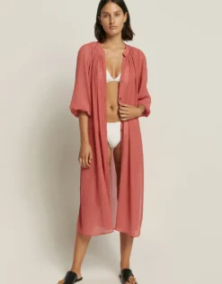 Jetset Maxi Shirt Dress - Sienna