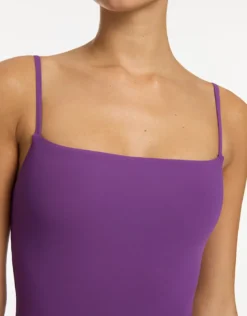 Jetset Tank Swimsuit - Amethyst