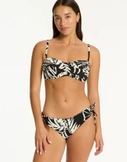 Jungle Book Tie Side Cheeky Bikini Pant - Black