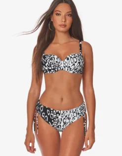 Kalina Underwired Bikini Set - Black and White