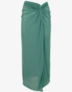 Karen Midi Skirt - Seaglass
