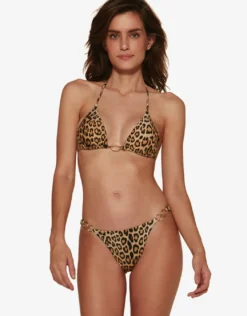 Kimi Amalfi Detail Bikini Pant - Animal