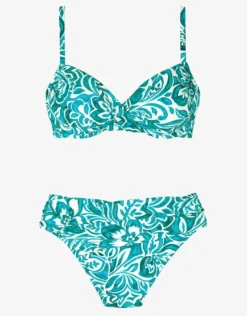 Lidiana Underwired Bikini Set - Green