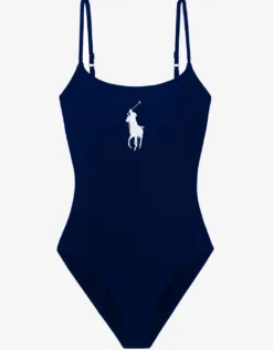 Logo Icons Kennedy Swimsuit - Navy