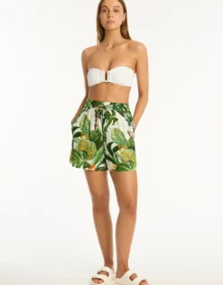 Lotus Boardwalk Short - White