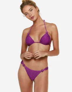 Louise Mia Cheeky Bikini Pant - Purple