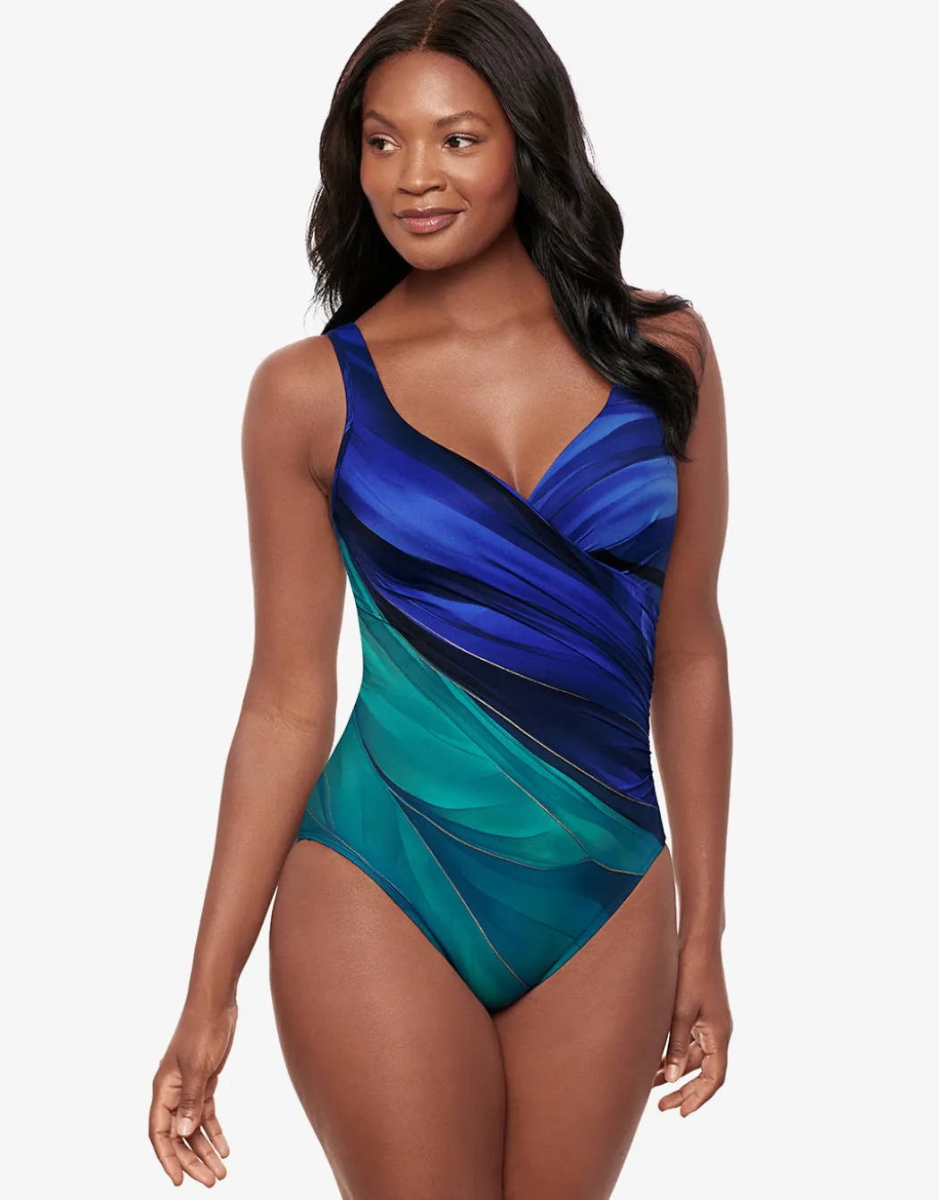 Maldiva It’s A Wrap Swimsuit - Blue Multi