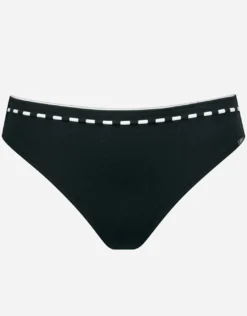 Marine Mindset Bikini Pant - Black and White