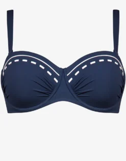 Marine Mindset Underwired Bikini Top - Skipper Blue