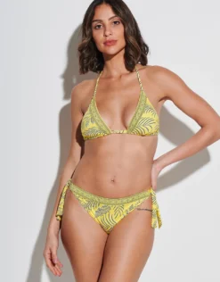 Martinica Triangle Bikini Top - Yellow